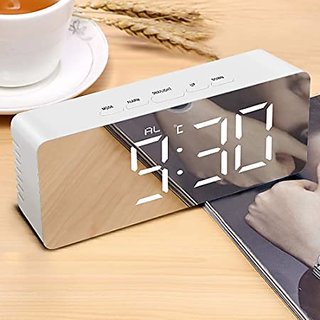 Multi-Function LED Table Clock Digital Modern Mirror Alarm Clocks
